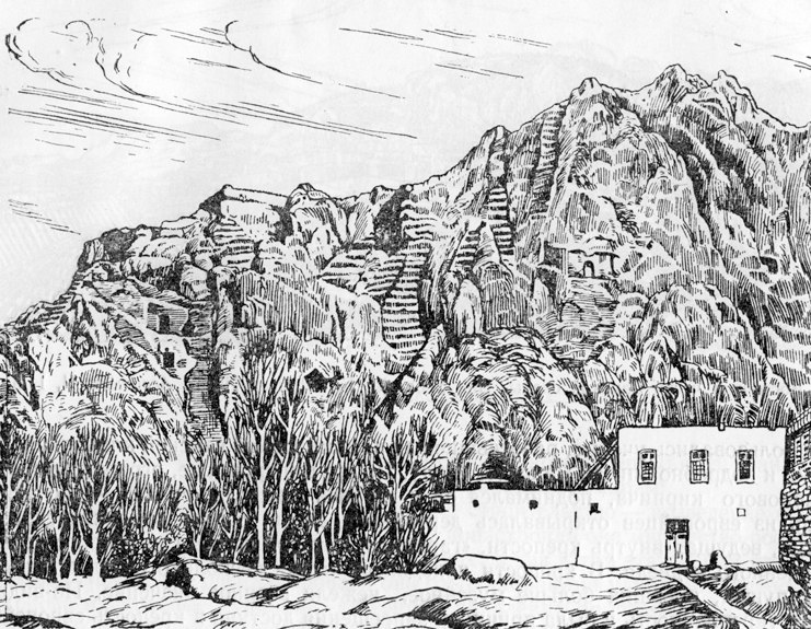 Третье место - Ванская крепость, урартская Тушпа. Текст будет немного разнонапр…